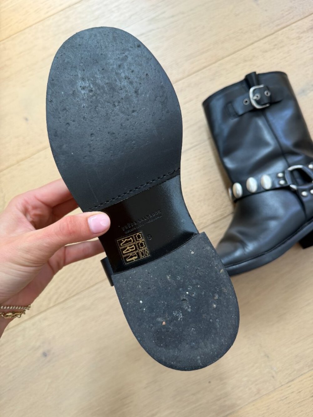 Freda Salvador Aeri Moto Boot - Picture 2 of 7